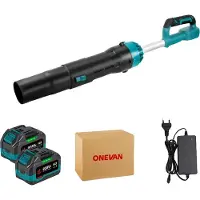 OEM Soffiatore elettrico, motore brushless, alta velocità del flusso d'aria, set di 2 batterie