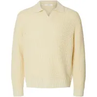 Selected Polo Uomini Bianco XXL