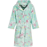 Playshoes Accappatoio 'Einhorn' menta / lilla / rosa / bianco