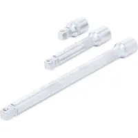 Bgs Set di prolunghe per inclinazione 50-125-250 mm, 12,5 (1/2)