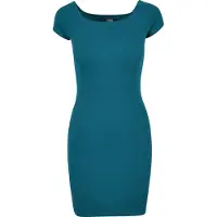 Urban Classics Vestito Corto A Maniche Corte Off Shoulder