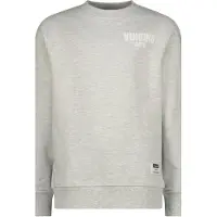Vingino Basic-crew Fearless Grey Melee Taglia: 2 | Maglioni Outlet | Unisex | Grigio
