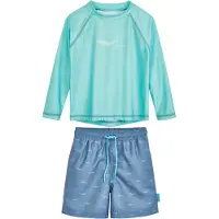Playshoes Protezione dai raggi UV 'Hai' blu / turchese