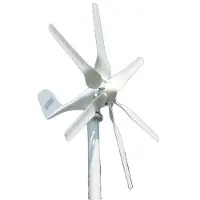 OEM Generatore eolico, controllore ibrido MPPT, energia alternativa, 24V, con controllore MPPT, 800W 6 pale