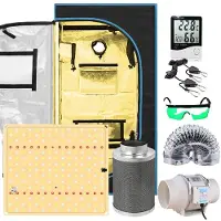 OEM Set tenda da coltivazione, sistema idroponico, ventilatore, filtro a carboni attivi, kit 60X60X120CM
