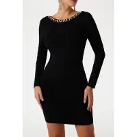 Guess Marciano By Lauren Bandage Dress Jet Black Taglia: 46 | Abiti Mini Outlet | Donna | Nero