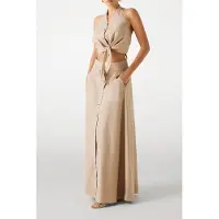 Guess Marciano By Pat Long Skirt Natural Almond Taglia: 38 | Maxi gonne Outlet | Donna | Marrone