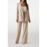 Guess Marciano By Becky Straight Blazer Fawn Taupe Taglia: 40 | Blazers Outlet | Donna | Nero