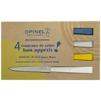 Opinel Bon Appetit 2040 Celestial, set di coltelli da tavola, 4-pz