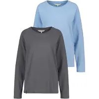 Alife & Kickin Maglietta 'GaiaAK A' blu chiaro / grigio scuro