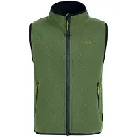 Kamik Kid's Phoenix Gilet in pile Bambini (116, olivia)