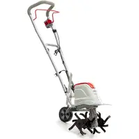 HECHT Elektro-zappa FEM 1500 | 1500 W | Larghezza di lavoro da 17 a 45 cm | Profondità di lavoro fino a 23 cm | Manubrio pieghevole e ruota per il trasporto