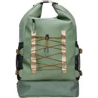Rains Trail Mountaineer Rolltop Large W3 Zaino da viaggio verde
