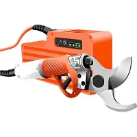 Happyment Troncarami elettrico PRO - Cesoie a batteria - 45 mm - Design a zaino - Oranje