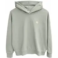 Mazine Women's Donelly Hibiscus Hoodie Felpa con cappuccio Donna (S, grigio)