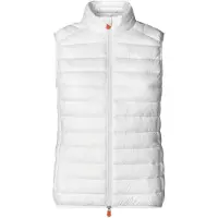 Save the Duck Women's Charlotte Gilet sintetico Donna (6 - XL, bianco)