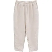 Mazine Women's Straight Leg Linen Pants Pantaloni tempo libero Donna (XL, grigio)