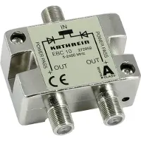Kathrein Distributore a 2 vie con connettore F alimentabile a distanza EBC10