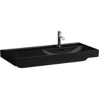 Laufen MEDA lavabo, encastrable, tablette à gauche, 1000x460mm, sans trou pour robinet, sans trop-plein, H8171177161121, H8171177161121