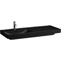 Laufen MEDA lavabo, encastrable, tablette à droite, 1200x460mm, sans trou pour robinet, sans trop-plein, H8171107161121, H8171107161121