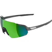 Alpina Turbo Air Q-Lite Mirror S2 + Q-Lite Pink S1 Occhiali da ciclismo verde