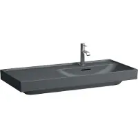 Laufen MEDA lavabo, encastrable, tablette à gauche, 1000x460mm, 1 trou pour robinet, avec trop-plein, H8171177581041, H8171177581041