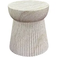 House Nordic Tavolino Bonn Ø37cm naturale.