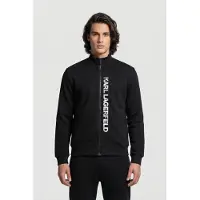 Karl Lagerfeld Black Sweat Zip Jacket Taglia: XS | Felpe con cappuccio Outlet | Uomo