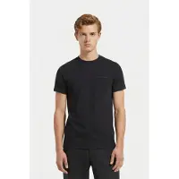 Karl Lagerfeld Midnight Blue T-shirt Crewneck Taglia: XS | Magliette basic Outlet | Uomo | Blu
