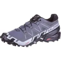 Salomon - Scarpe da trail running - Speedcross 6 Quiet Shade/Black/Pearl Blue per Uomo - Taglia 42 2/3 - Verde