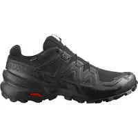 Salomon - Scarpe trail uomo in GORE-TEX - Speedcross 6 Gtx Black/Black/Phantom per Uomo - Taglia 46 2/3 - Nero