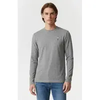 Karl Lagerfeld Darkgrey Melange T-shirt Crewneck Ls Taglia: M | Maglie a manica lunga Outlet | Uomo | Grigio