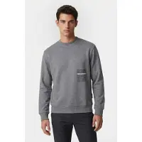 Karl Lagerfeld Darkgrey Melange Sweat Crewneck Taglia: S | Maglioni a maglia Outlet | Uomo | Grigio
