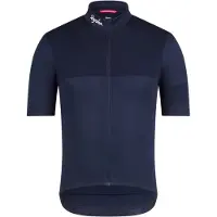 Rapha Brevet Element Jersey Maglietta da ciclismo Uomo (L, blu)
