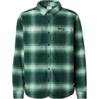 Columbia - Camicia in sherpa - Windward II Shirt Jacket Rain Forest Blurred Ombre per Uomo - Taglia L - Verde