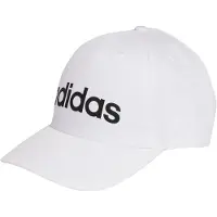 Adidas Cappello da baseball sportivo 'Linear' nero / bianco