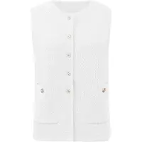 Imily Bela Gilet in maglia bianco