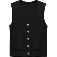 Imily Bela Gilet in maglia nero