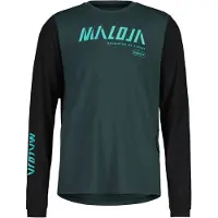 Maloja HaunoldM. Maglietta da ciclismo Uomo (S, blu)
