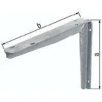 Alberts GAH Staffa L.250mm H.200mm STA grezzo TZN Trgf.225kg - 800703