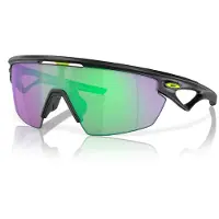 Oakley - Occhiali da sole - Sphaera Matte Black Ink Prizm Road Jade - Nero