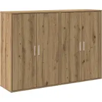 Syfax Credenza 2 pcs Rovere artigianale 60 x 31 x 84 cm