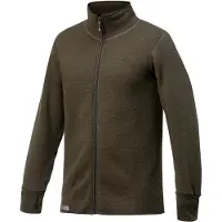 Woolpower Full Zip Jacket 600 Giacca di lana (S, olivia)