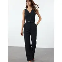 Trendyol Tuta jumpsuit navy / grigio chiaro