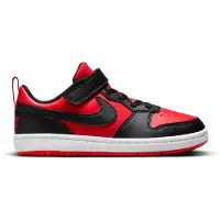 Nike Kid's Court Borough Low Recraft Sneaker Bambini (31, rosso)