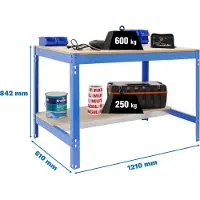 Simonwork (bancos De Trabajo) Banco Da Lavoro Bt0 842x1210x610 Mm