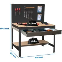 Simon Rack Simonwork (bancos De Trabajo) Banco Da Lavoro Bt2 Box 1445x910x610 Mm
