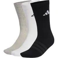 Adidas Calzino sportivo 'Ess' greige / nero / bianco