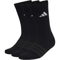 Adidas Cushioned Sportswear Crew Socks 3 Pair Pack Calze casual Uomo (43-45, nero)