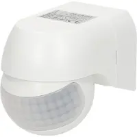 ORNO Rilevatore di movimento 180 gradi IP44 800W mini bianco